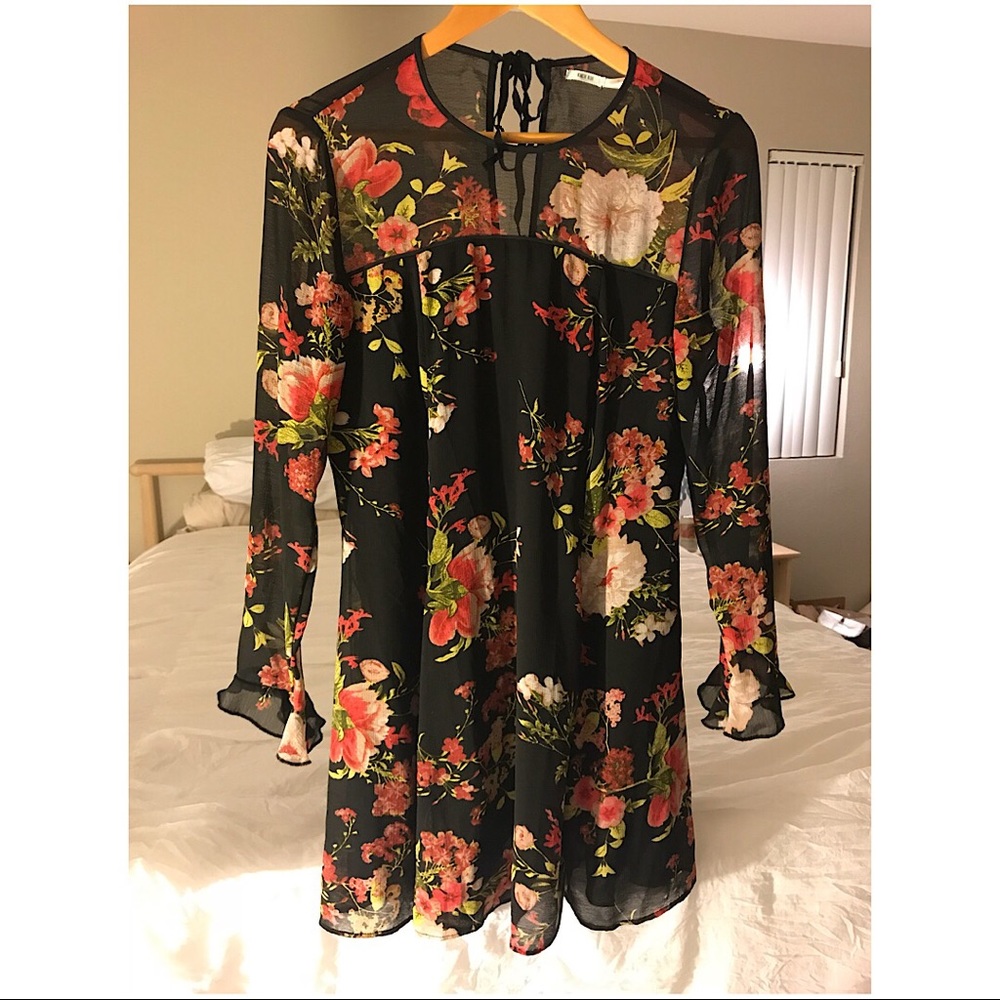 Floral urban outfitters dress